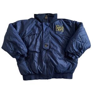 Nike Navy Blue Puffer Jacket